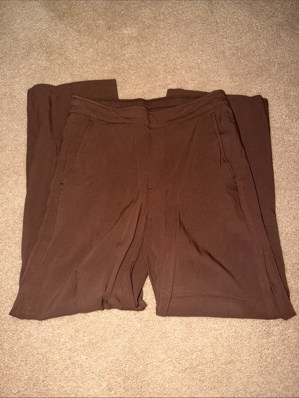 Brown Casual Work Pants
